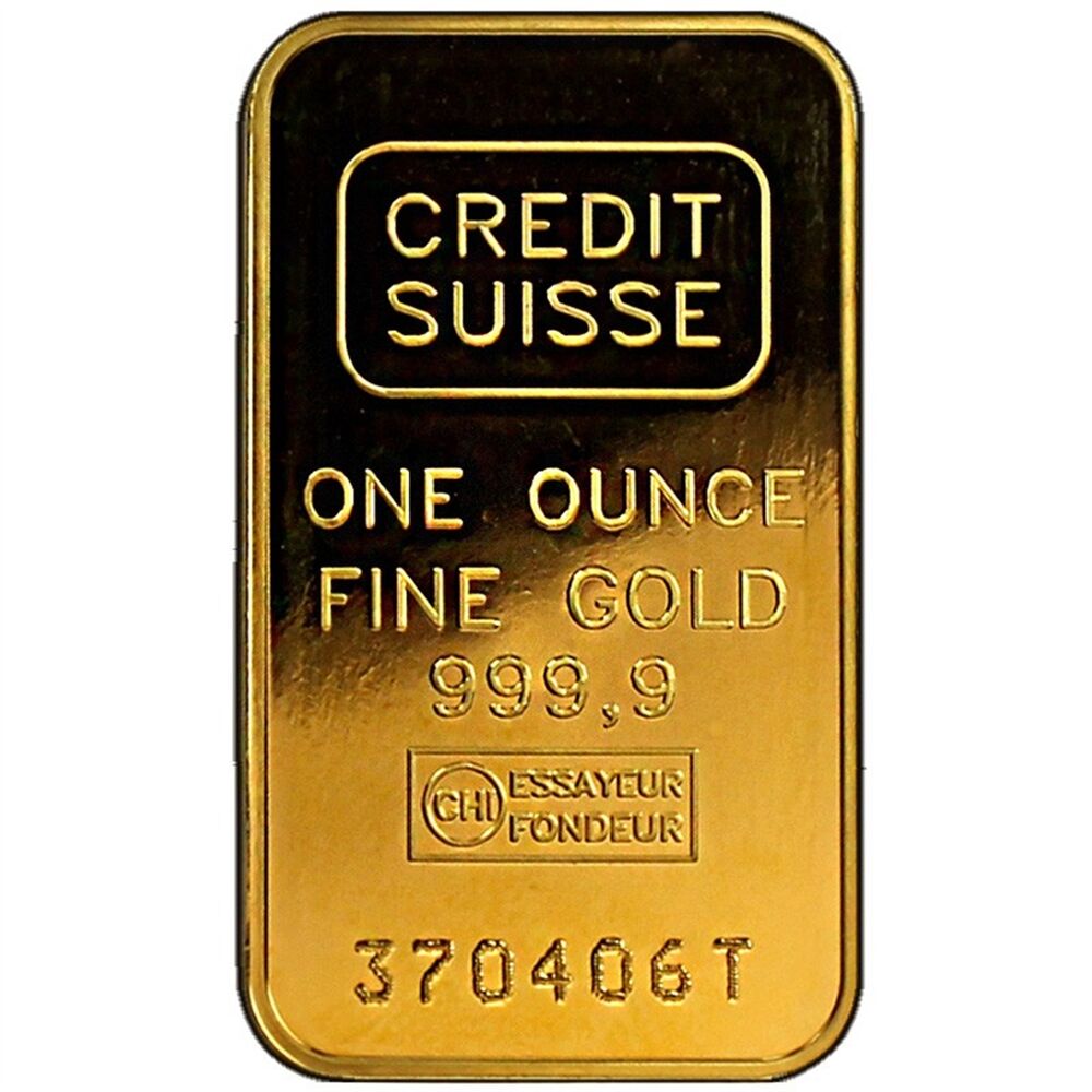 credit suisse gold ounce